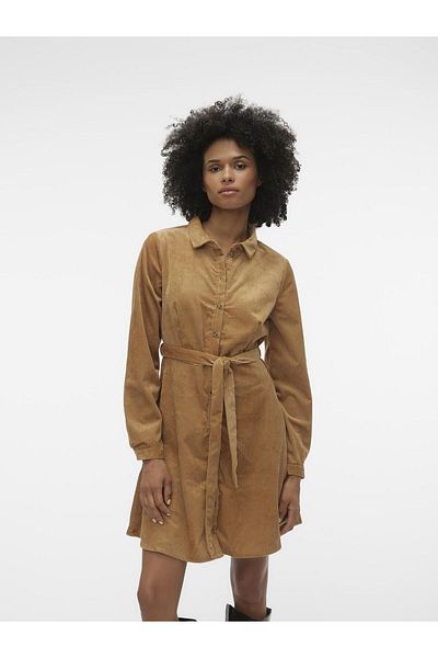 Vero Moda Kleid VMNINA L/S CORDUROY SHORT DRESS WVN EXC
