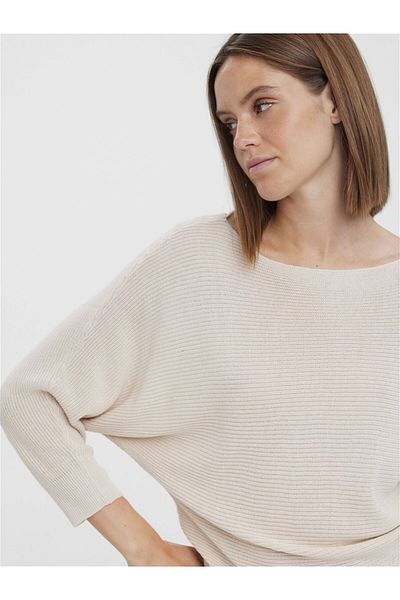 Vero Moda Strickpullover VMNEWLEXSUN 3/4-BOOTNECK-BLUSE GA REP 2
