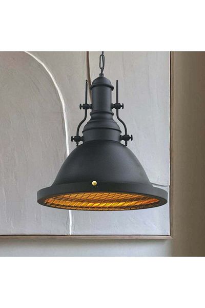 Bamyum Pendelleuchte E27 Fassung Metall Hängelampe &amp; Deckenlampe Hängependelleuchte