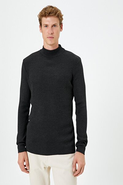 Koton Men's Gray Sweater