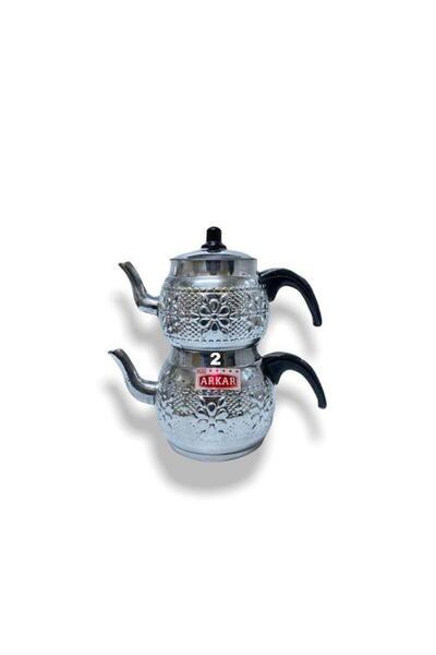 Genel Markalar ÇAPAR GROUP Çaydanlık Motifli no 2 ( Toplam 1.50 Litre )