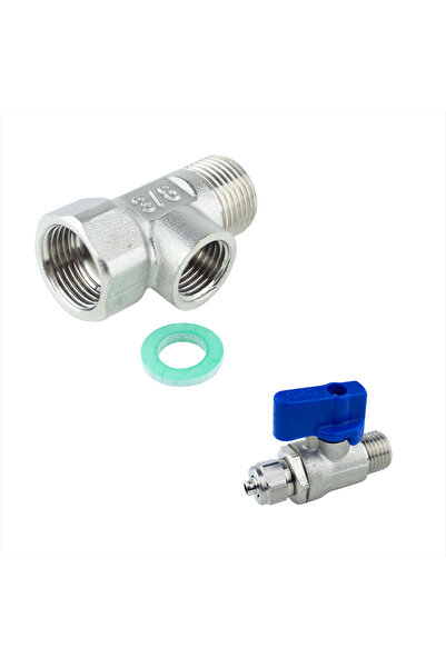 Arvepa Su Arıtma Cihazı 3/8 (Taharet) Hat Alma ve Küresel Vana 2'li Set