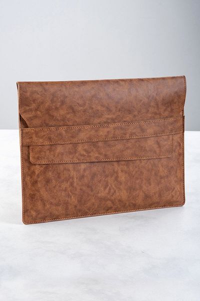 DK LEATHER Pu Leather 13,6 - 14'' M3 Macbook Notebook Case Macbook Air Pro M1 M2 M3 Συμβατός χαρτοφύλακας