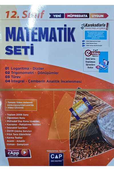 Çap Yayınları 12. SINIF ANADOLU MATEMATİK SETİ