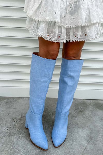 Shoebutik Cizme Twente Denim Color