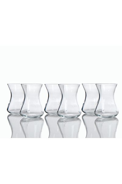 English Home 125 ml 6 Pack Classic Tea Glasses - Std Flat Glass