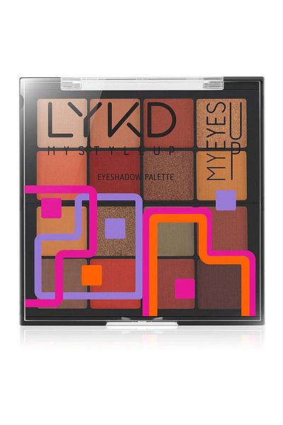 lykd 183 Down To Earth - 16-Piece Eyeshadow Palette