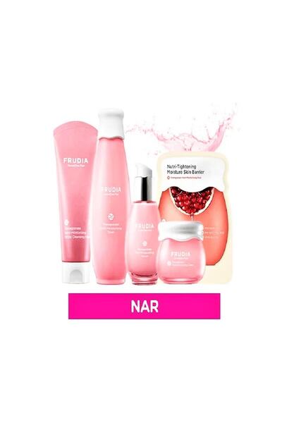 FRUDIA Nar Besleyici Yaşlanma Karşıtı Cilt Bakım Seti- 5 'li Set -520 Ml