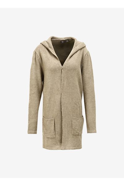 Lee Cooper Μπεζ Γυναικεία Ζακέτα 241 LCF 262002 CARLEY