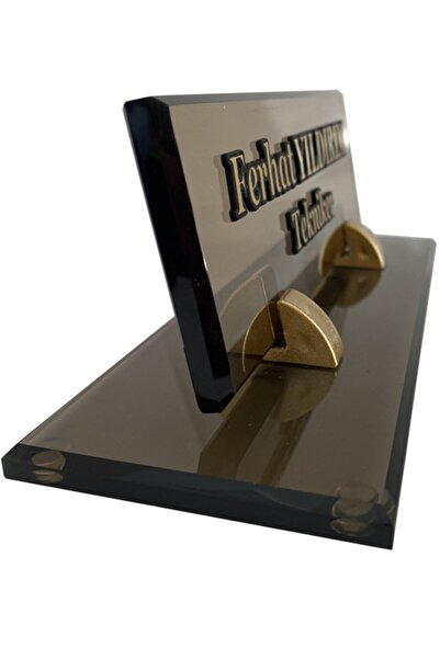 MERTKRİSTAL Masa Isimlik Büro Ofis Makam Hediyesi M532