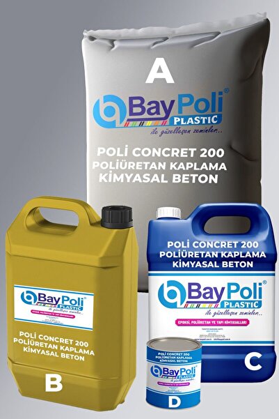 BAYPOLİ KİMYA VE İZOLASYON İMALAT Poli Concret 200 Dört Bileşenli Poliüretan ...