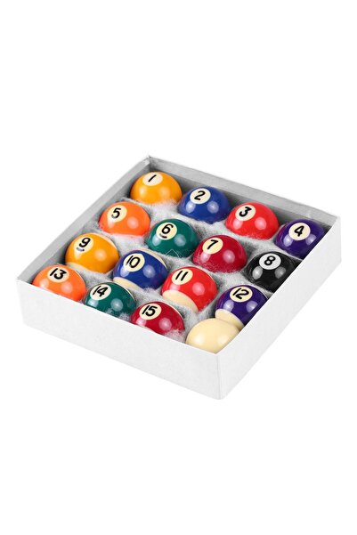 AVESSA 16'lı Amatör Amerikan Bilardo Topları Hassas Dengeli Optimum Rebound E...