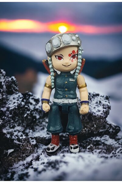 TEEMOOD PIRATE PARROT Demon Slayer Uzui Tengen Mini Figür Biblo Karakter 5 cm...