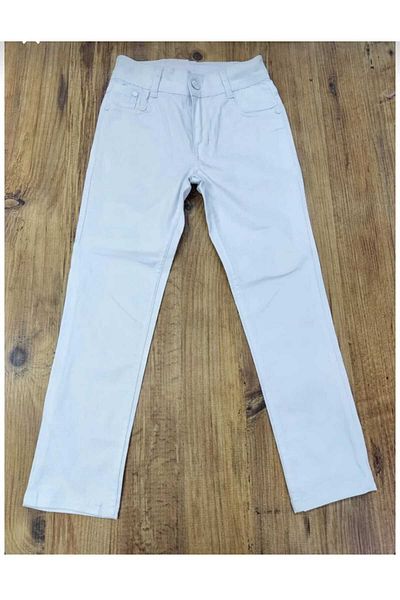 trenddünya Unisex Girl/Boy Linen Trousers