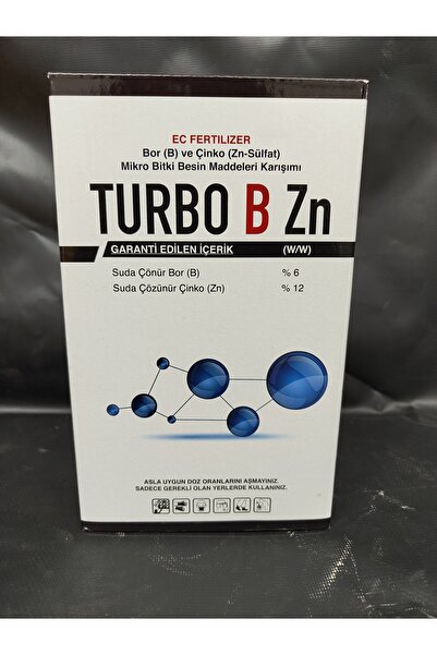 Odak Tarım Turbo B Zn "Çiçek Tutturucu, Polen Yapıcı" Bor ve Çinko Mikro Bitk...