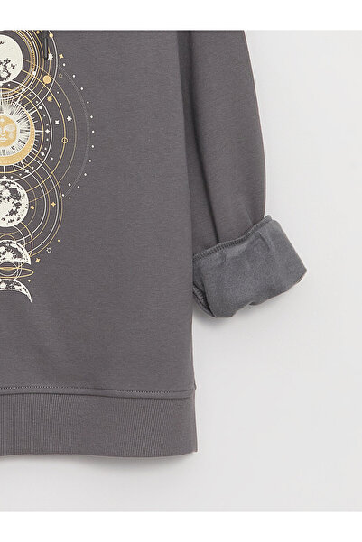 LC Waikiki Dámská mikina s dlouhým rukávem s potiskem