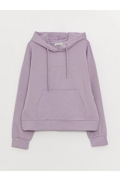LC Waikiki Long Sleeve Embroidered Women's Hoodie