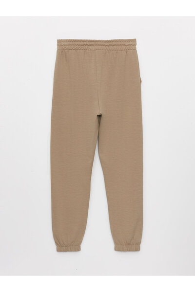 LC Waikiki Pantaloni de sport Jogger pentru damă - Croială dreaptă cu talie elastică
