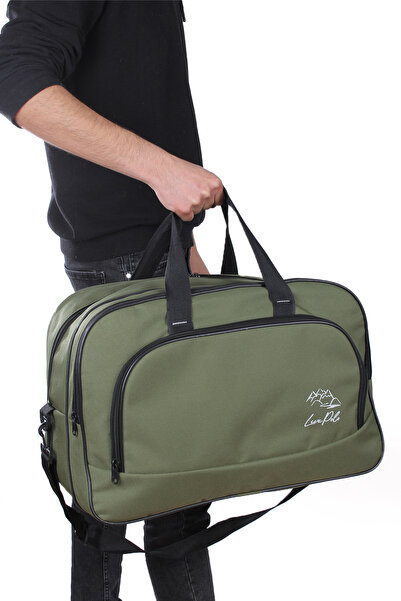 By Hakan nil-01 UNISEX HAVLU KUMAŞ HOSTES VALİZ SEYAHAT TATİL SPOR HASTANE ÇOK GÖZLÜ EL VE OMUZ ÇANTASI KABİN