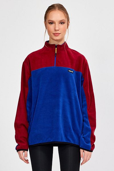ALEXANDERGARDI OVERIZED FLEECE WITH HALF ZIPPER (E21-81100)