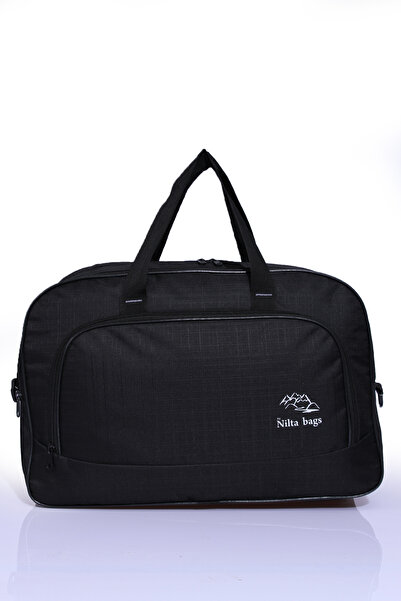 By Hakan Nil-01 Unısex Havlu Kumaş Hostes Valiz Seyahat Tatil Spor Hastane Çok Gözlü El Ve Omuz Çantası Kabin