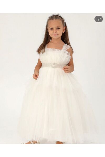 LisaKids 2-10 YAŞ GELİNLİK ABİYE