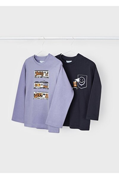 MAYORAL 04034 MAYORAL BOY'S 2-PIECE LONG SLEEVE T-SHIRT SET