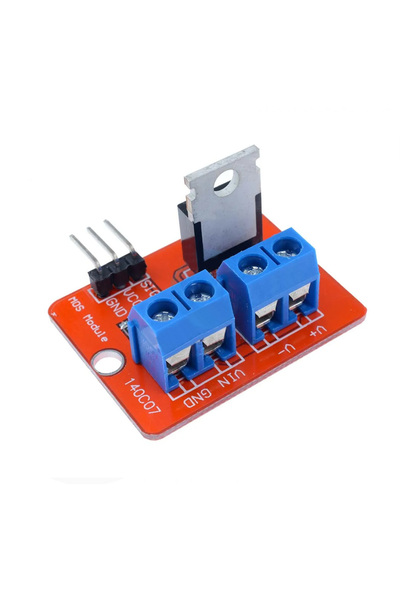 Genel Markalar Irf520 Mosfet Sürücü Kartı Klemens Bağlantı Soketi Ssr Röle Motor Led Lamba Parlaklık Dimmer