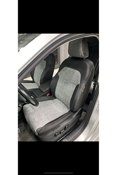 AKINCI أكمام سكودا سوبر بي-باك 2015-2023 - مزيج من قماش الكتان والجلد، مصنوعة...