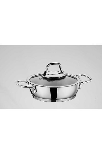 decorev Stainless Thick Bottom Segin Steel Sahan Cookware Set 6 Pieces Brillant Tn-6087