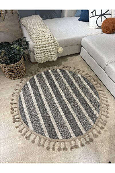 MaVaux Petra Dokuma Makinede Yıkanabilir Kaydırmaz Taban Şönil Halı Kilim