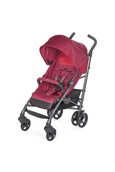 Chicco Lite Way 3 Top Baston Bebek Arabası - Kırmızı