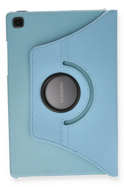 AQUA AKSESUAR Samsung Galaxy T500 Tab A7 10.4 Compatible Case 360 Rotating Leather Protected Tablet Case - Turquoise