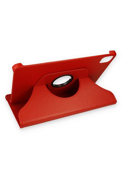 AQUA AKSESUAR Xiaomi Mi Pad 5 11 Compatible Case 360 Rotating Leather Protected Tablet Case - Red