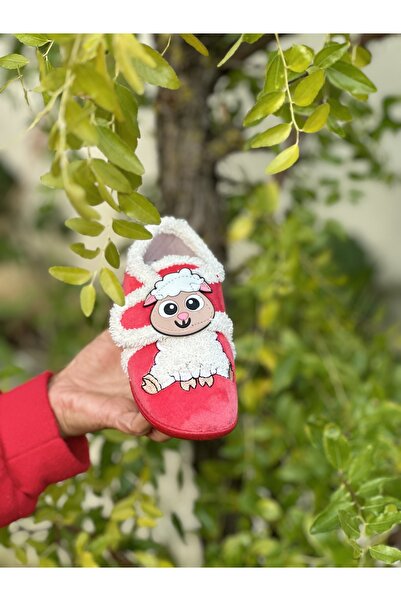 Bold Boutique Ortopedik İç Taban Cırt Cırtlı Kalın Kumaşlı Kışlık Ev Botu Kreş Ayakkabısı Ev Pandufu