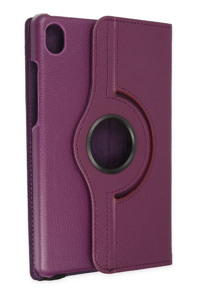 AQUA AKSESUAR Lenovo Tab M8 Uyumlu Kılıf 360 Dönerli Deri Korumalı Tablet Kıl...