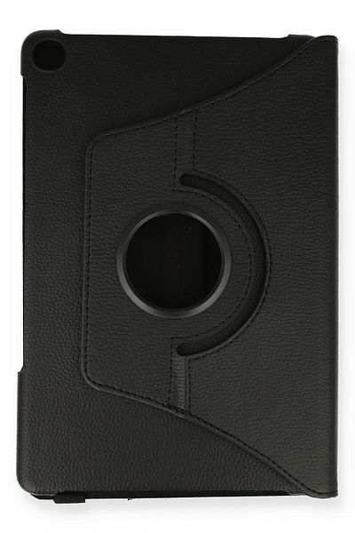 AQUA AKSESUAR Lenovo Tab M10 TB328FU Compatible Case 360 Rotating Leather Protected Tablet Case - Black