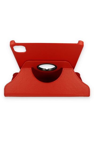 AQUA AKSESUAR Xiaomi Mi Pad 5 11 Compatible Case 360 Rotating Leather Protected Tablet Case - Red