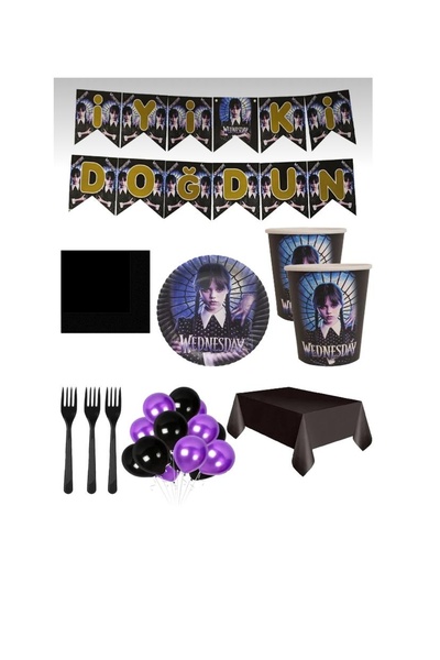 MFM Σετ γενεθλίων Τετάρτης για 24 άτομα