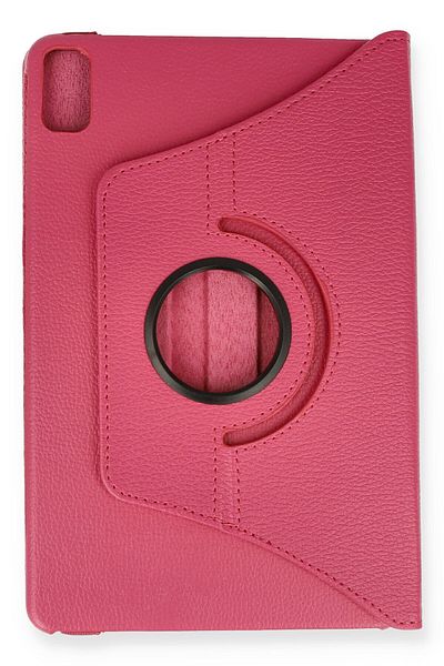 AQUA AKSESUAR Huawei MatePad 10.4 Compatible Case 360 Rotating Leather Protected Tablet Case - Pink