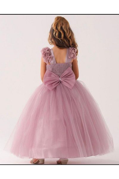 LisaKids 2-10 YEARS OLD FLOWERY CHILDREN'S GOWN