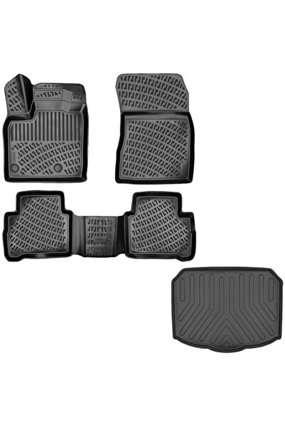 Rizline Nissan Qashqai 3D Havuzlu Paspas + 3D Bagaj Havuzu ALT Kısım 2022 Son...