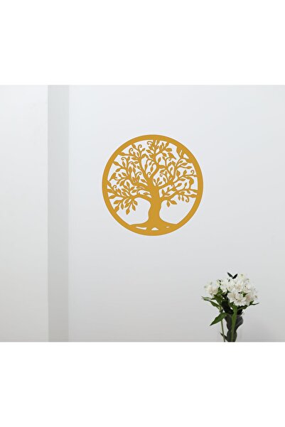 HAYAT AĞACİ AHŞAPMDF RAW PAINTABLE TABLE WALL DECOR