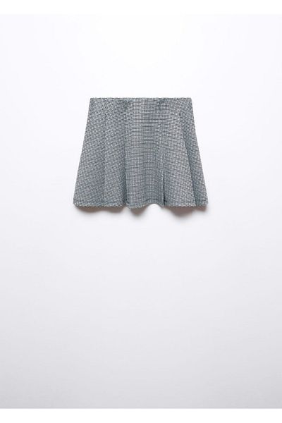 MANGO Kids Sukňa s potlačou Houndstooth