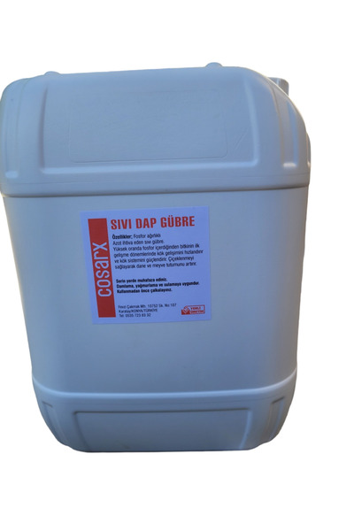COŞARX Dap Sıvı Gübre – Toprak Altı-taban Gübresi – Kompo 20 Kg