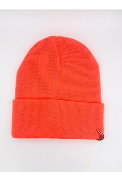 Butik Lena Orange Knitwear Beret