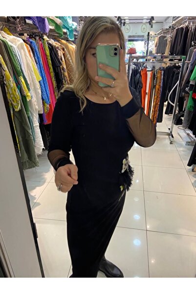 Say Elbise-36 - Siyah