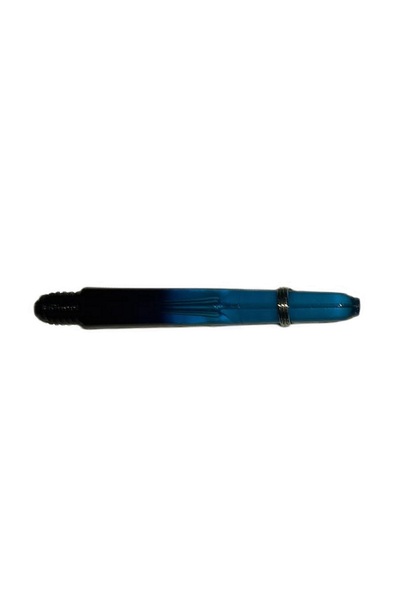 DARTSAN 5 Set (15 PCS) 48mm, Blue-Black, Polycarbonate Transparent Dart Shaft-shaft