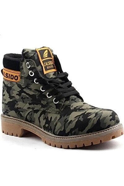 Calsido Mater Rubber Sole Thermal Boots Hunter Camouflage