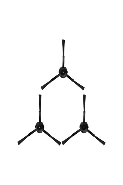 srfn ticaret S10 360 Vacuum Mop Cleaner - Συμβατό με πλαϊνή βούρτσα, 3 τεμάχια